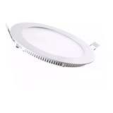 Pack 10 Focos Led Embutido A Cielo Redondo 18w Blanco Calido