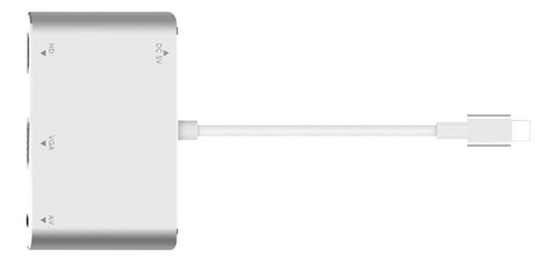 Para Interface Com Cabo Adaptador Vga Compatível Para iPhone