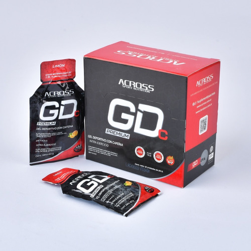 Geles Deportivo Across Con Cafeína X 12 Unidades - Gdc