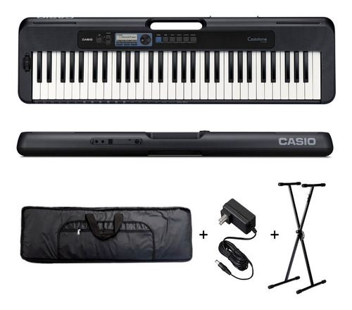 Teclado Sensitvo Casio Ct-s300 61 Teclas Soporte Funda Cuota