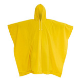 Poncho Impermeable Amarillo Pvc Poliéster Unitalla Surtek