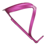 Soporte De Caramañola Supacaz Fly Cage Anod Neon Rosa