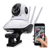 Camara De Seguridad Robotica De 3 Antenas + Micro Sd 32 Gb