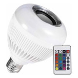 Ampolleta Led Con Parlante Bluetooth 3w Soquete Azul - Ps