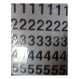 Numeros Negros Carteles Quiniela Loteria 2.5x4.5de Alto