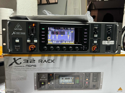 Mesa De Som Digital Behringer X32 Rack Pouquíssimo Uso