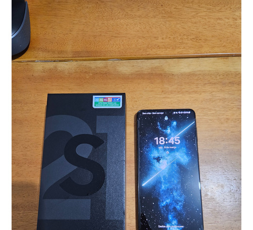 Smartphone Samsung Galaxy S21 Plus 5g 128gb 8gb Ram Preto