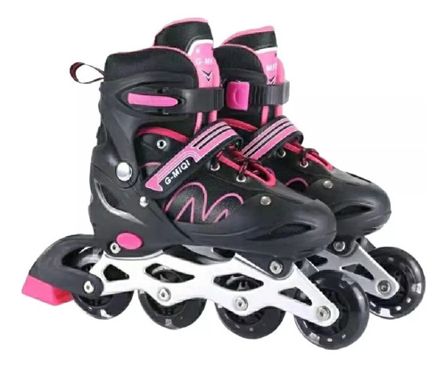 Patins In-line Roller 4 Rodas Regulável 