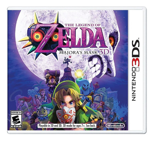 The Legend Of Zelda: Majora's Mask 3d Nintendo 3ds Sellado