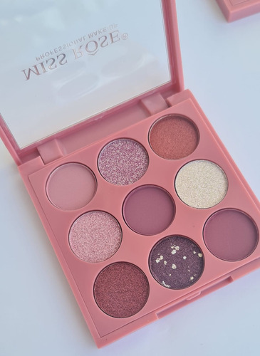 Paleta De Sombras Miss Rose 9 Cores