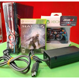 Xbox 360 Ed Halo 4 Original Disco 320gb + Juego Fisico