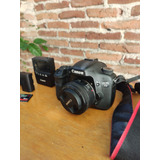 Canon 7d + Lente Canon 50mm Stm