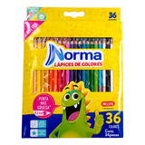 Lápices De Colores Norma C/36 ¡¡ Envío Inmediato !!