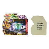  Bakugan Legends - Pack Maxodon, Hynix, Hanoj, Nillious