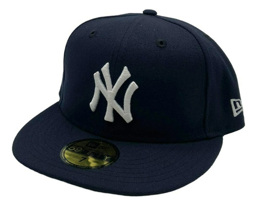Gorra New Era New York Yankees Azul Marino 59fifty Cerrada