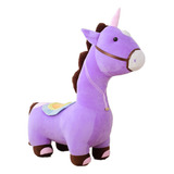 Muñeco Unicornio Grande De Peluche, Muñeco De Caballo Blanco