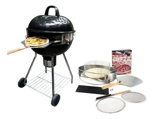 Kit Para Hacer Pizza Pizzacraft Pc De Lujo, Deluxe, Platead.