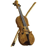 Violin/fiddle - Musical Instrument - Embroidered Iron O...