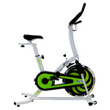 Bicicleta Fija Stick Stick Fitnes St150 Para Spinning Color Gris Y Verde