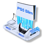 Base De Cargador Enfriadora Para Ps5/ps5 Slim Controles