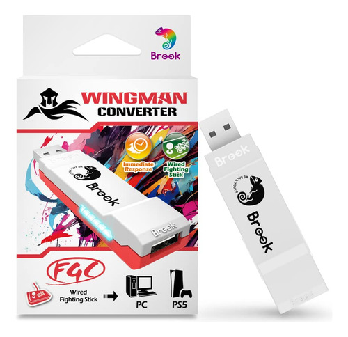 Brook Wingman Fgc Converter - Un Convertidor De Joystick Arc