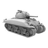 Tanque M4 Sherman 28mm - Bolt Action / Rpg / Diorama / Ww2