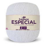 Ovillo Hilo Algodon Eco 500gr Euroroma Macrame Crochet 1mm