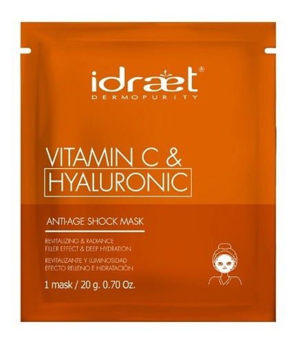 Idraet Mascara Shock Antiage Vitamina C Y Hialurónico X1