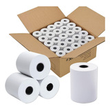 Rollos Térmicos 80x80mm Cinta Papel Impresora Térmica 50 Pza