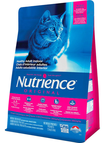 Nutrience Original Indoor Para Gatos 5 Kg Bolsa