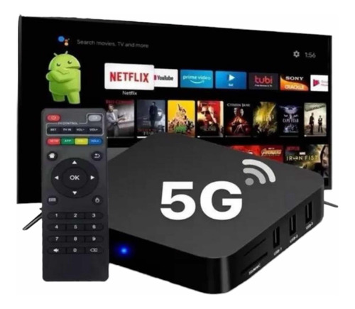 Aparelho Tv Box Android 5g Fullhd Promoção 4k