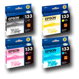 Kit De Cartuchos Epson T133 C, M, Y, Bk