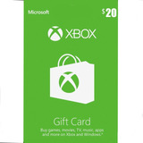 Tarjeta Xbox Gift Card $20 Dolares Usa One || Kaisergamescl