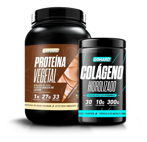 Pack Proteina Vegetal + Colageno Hidrolizado - Gohard