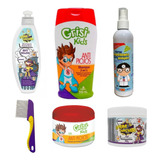 Kit Antipiojos Grisi Kids Shampoo Repelente Gel Pum Bichin