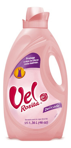 Detergente Líquido Vel Rosita Delicada 1.36l