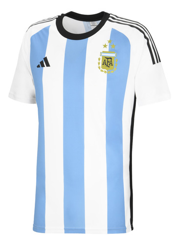 Camiseta Afa adidas Fan 3 Stripes Campeones Del Mundo