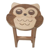 Banquito De Madera Con Forma De Animalito Para Niño