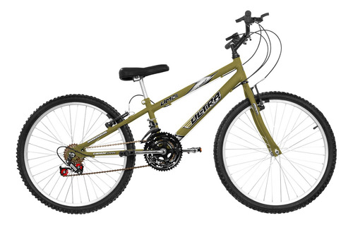 Bicicleta Aro 24 Pro Tork Ultra Freio V Break Laranja