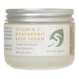 White Egret Vitamina C Crema De Cido Hialurnico, 2 Onzas