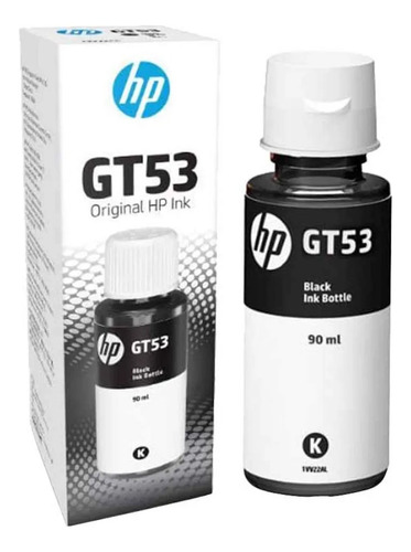 Hp Gt53 Tinta Original Negro 1vv22al Impresoras Ink Tank