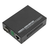 Convertidor De Medios Gigabit Sfp A Rj45 10 100 1000base Tx