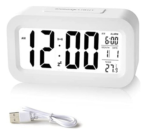 Despertador Digital Reloj Digital Recargable Con Smart Li L