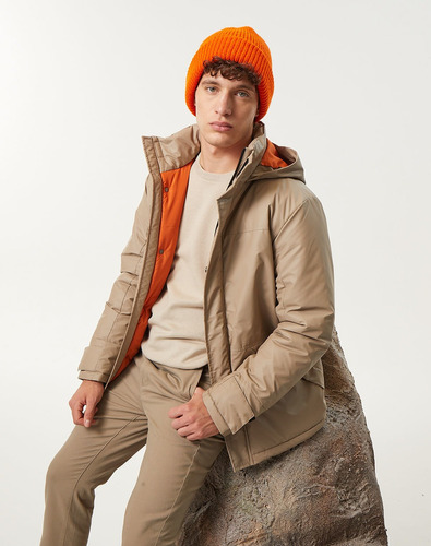 Campera Tecnica Equus Nate Beige Hombre