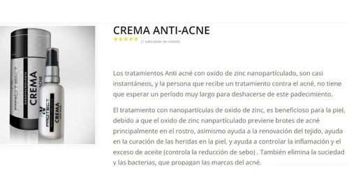Crema Anti Acne, Efectiva Y Saludable