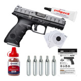 Kit Pistola Balines Beretta Apx Blowback Co2 .177 Bbs X P