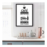 Plaquinha Quadro Mdf 20x30cm Café Vinho Cozinha Taça Frase