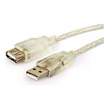 Cabo Usb 2.0 Macho X Fêmea 3m Crista - Extensão