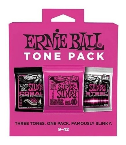 Ernie Ball Super Slinky Eléctrica Pack- 9-42  Mod 3333