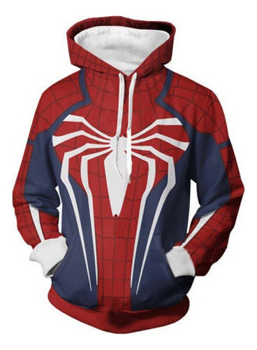 Rt Sudaderas Spider-man Ps4 Chamarra De Juego De Traje Avanz